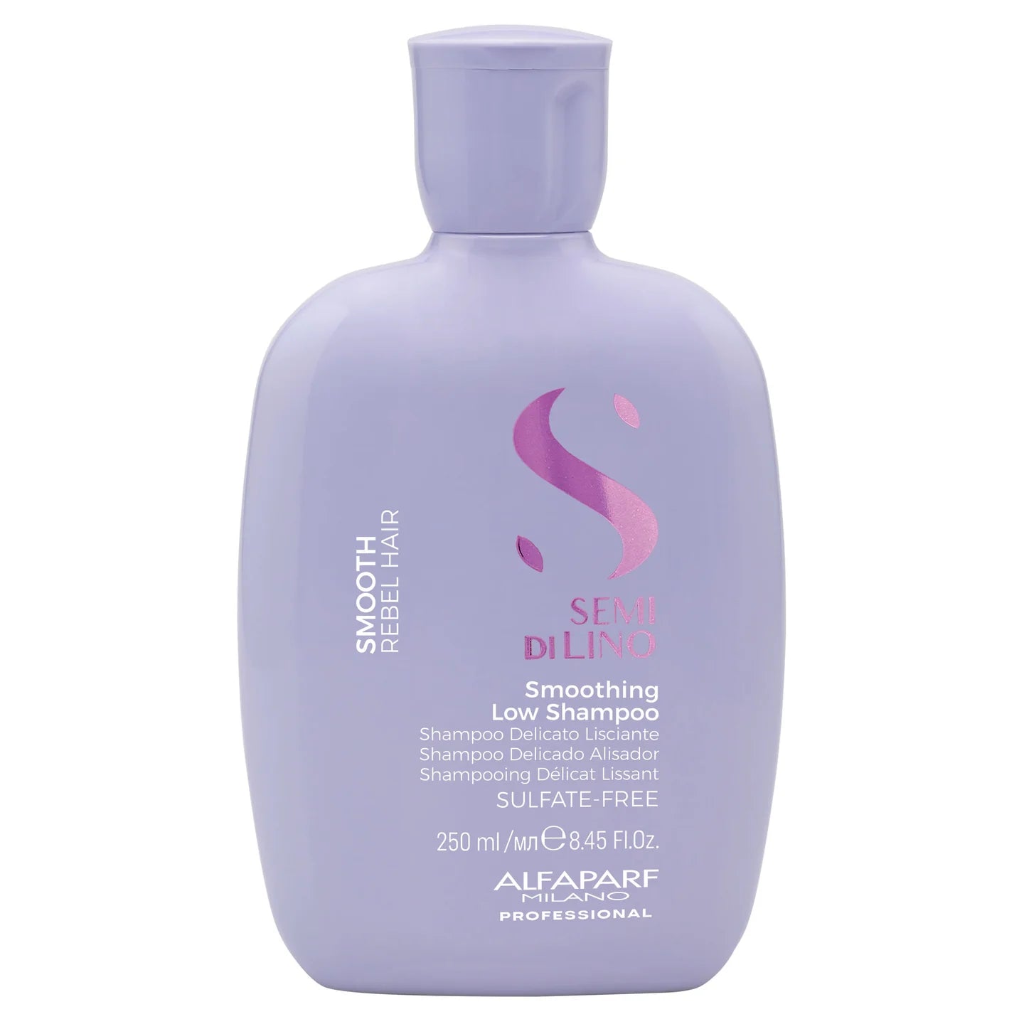Champú suavizante Semi di Lino para cabello encrespado 250 ml
